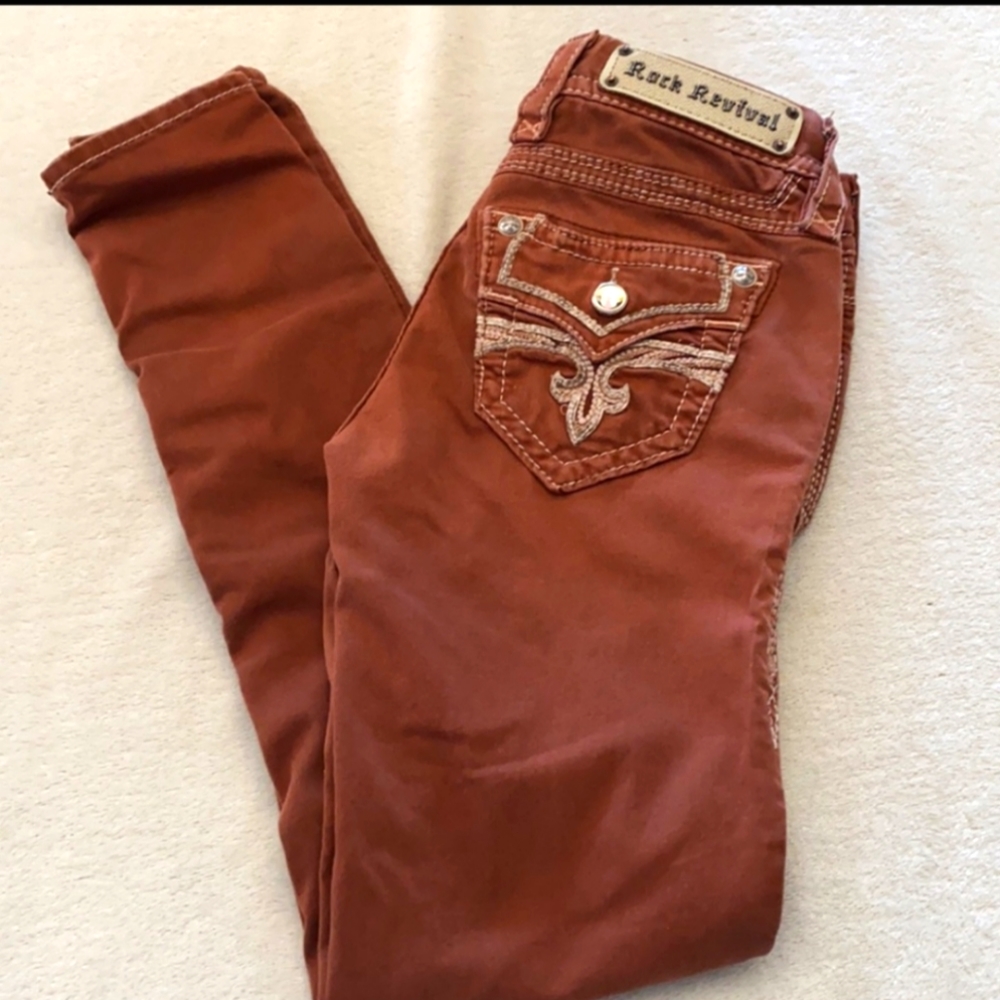 Rock Revival Roselle  jeans ankle skinny size 24